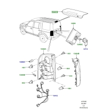 Discovery 3/4, Range Rover Sport - Skiltlys